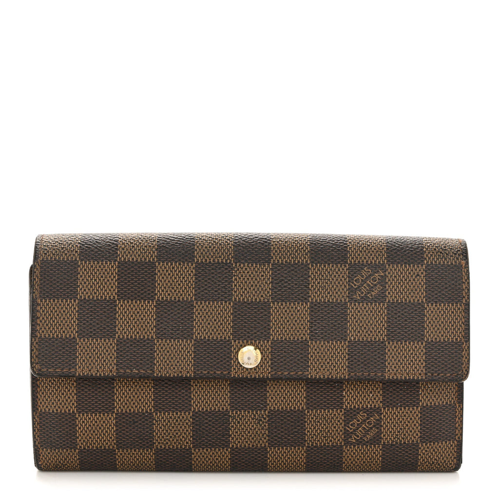 Damier Ebene Sarah Wallet