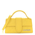 Calfskin Ostrich Embossed Le Bambino Yellow