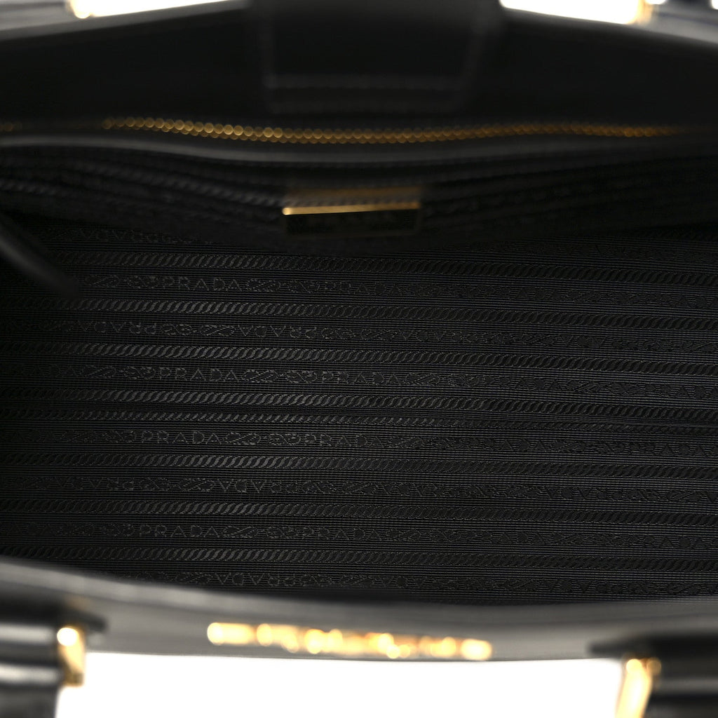 Saffiano Soft Calfskin Tote Black