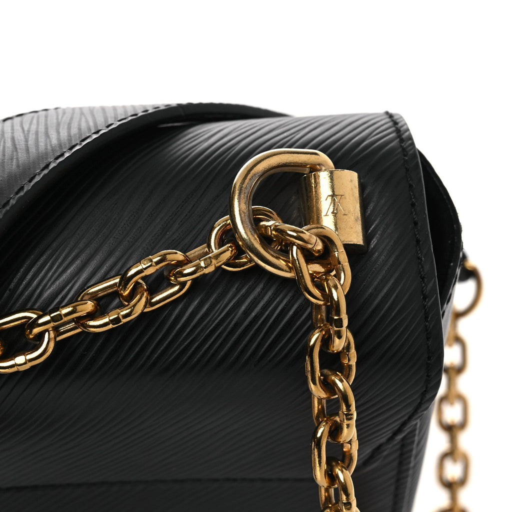 Epi Twist Shoulder Bag MM Black