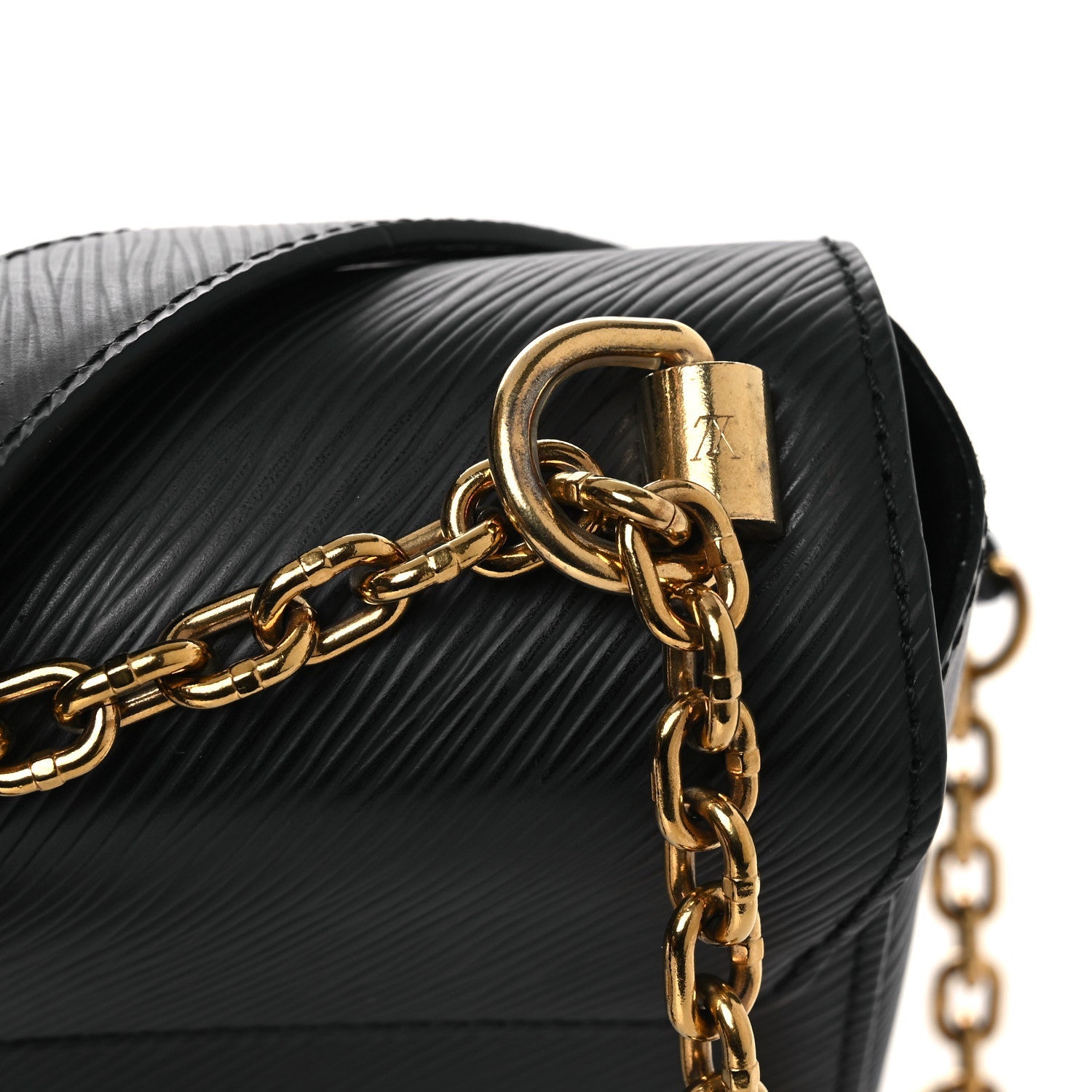 Epi Twist Shoulder Bag MM Black