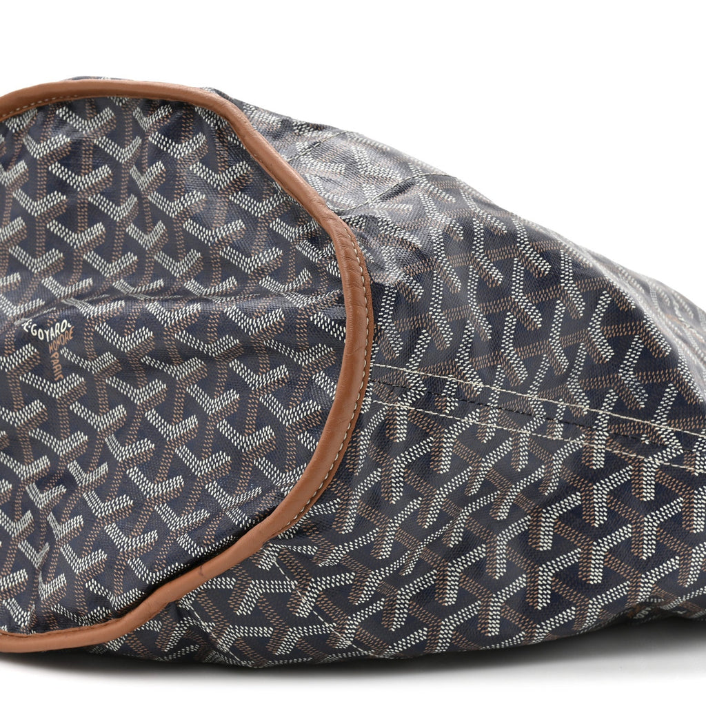 Goyardine Reversible Belharra Navy Gold