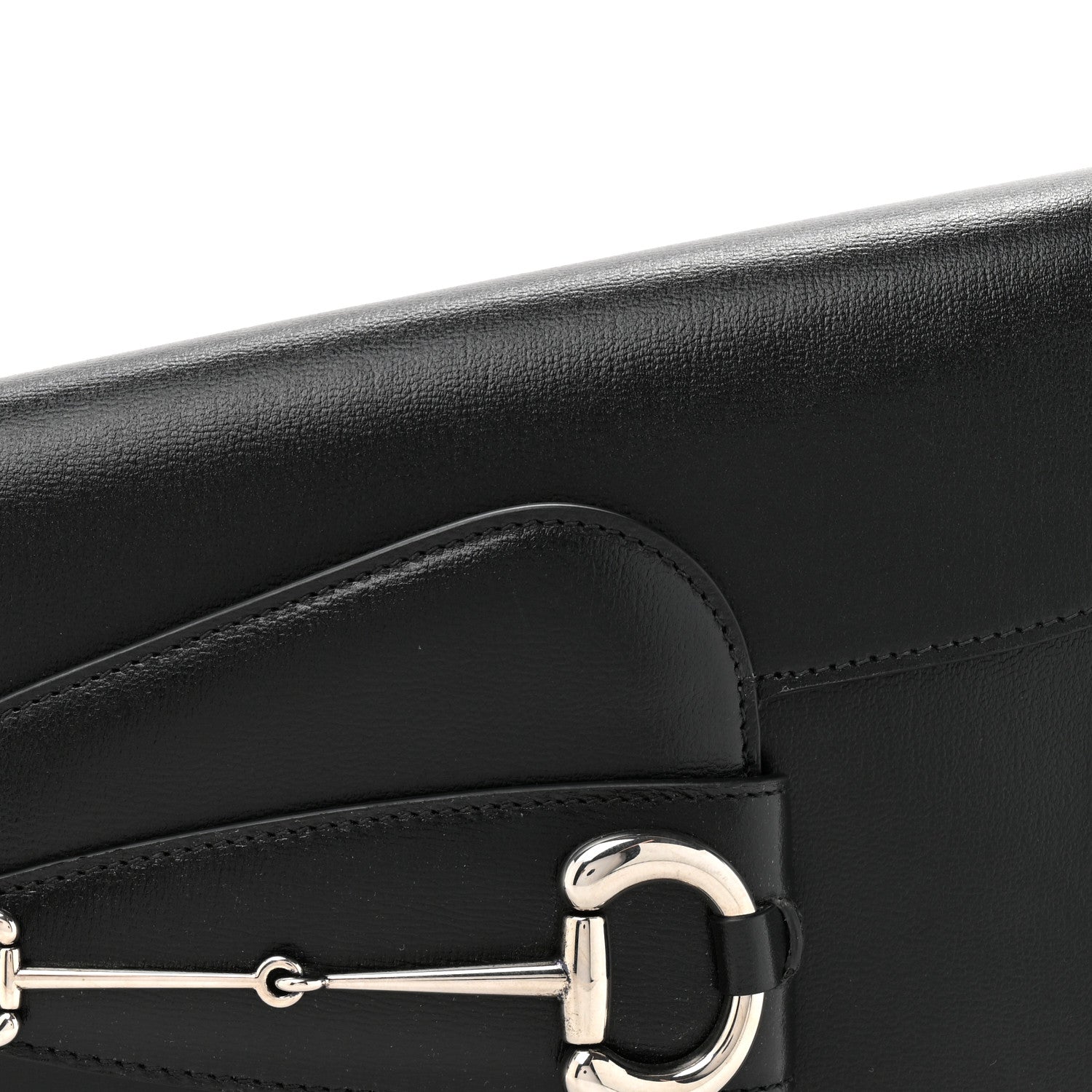 Demetra Small Horsebit 1955 Asymmetric Shoulder Bag Black