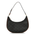 Triomphe Canvas Calfskin Ava Shoulder Bag Tan