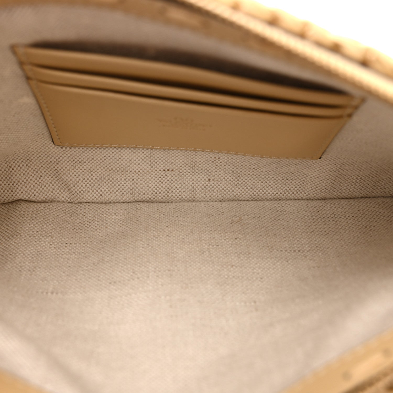 Raffia Viva Superstar Clutch Naturale Butter