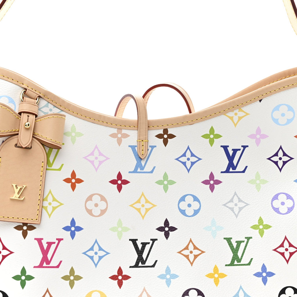 LV X TM Monogram Multicolor CarryAll PM White