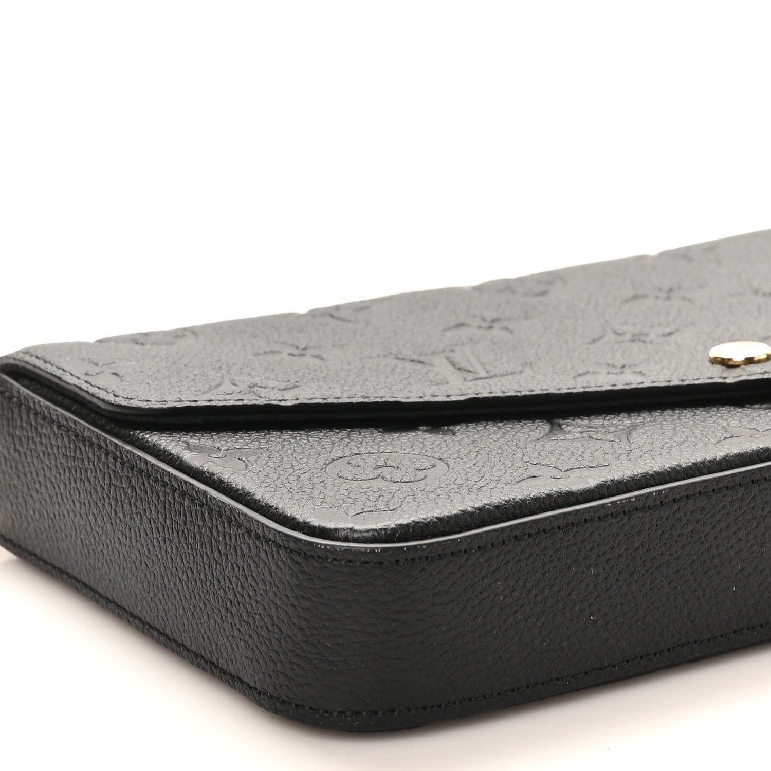 Empreinte Pochette Felicie Chain Wallet Black
