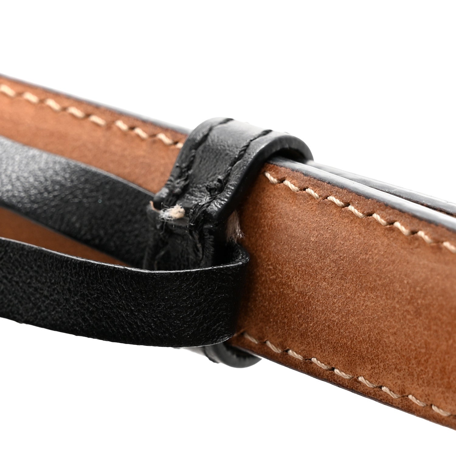 Smooth Calfskin Quilted Check TB Envelope Belt Bag Black