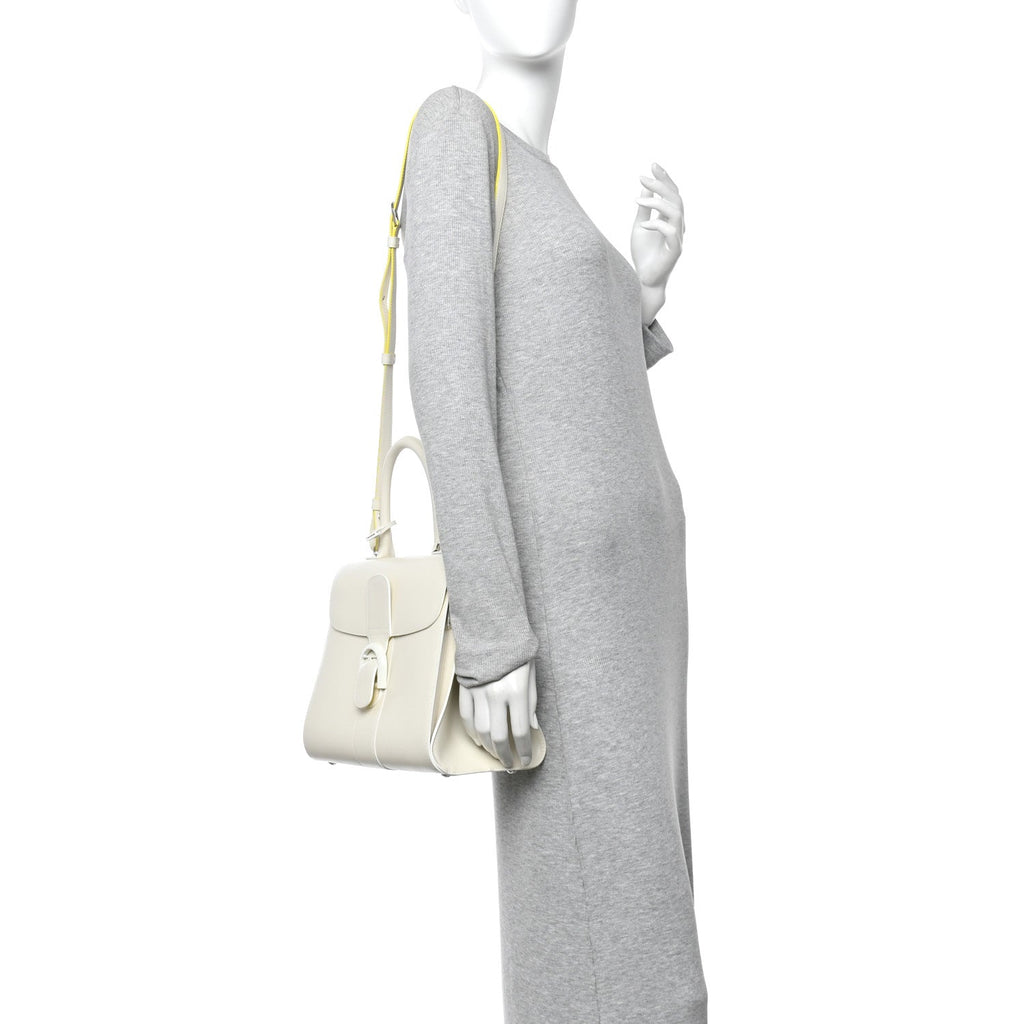 Boxed Calfskin MM Magic Brillant Satchel Ivory