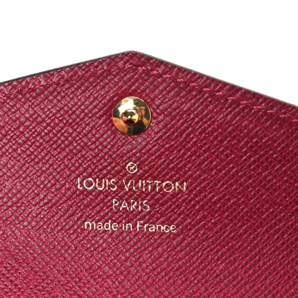 Monogram Sarah Multicartes Fuchsia