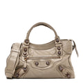 Agneau Giant 21 Rose Gold Hardware City Papyrus