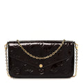 Vernis Pochette Felicie Chain Wallet Amarante