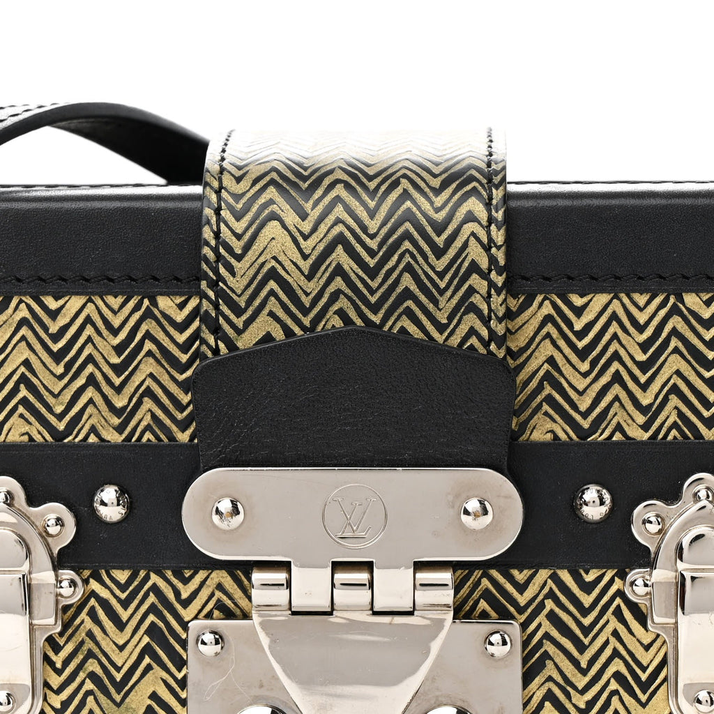 Epi Chevron Printed Petite Malle