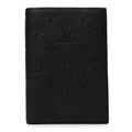 Empreinte Monogram Passport Cover Black