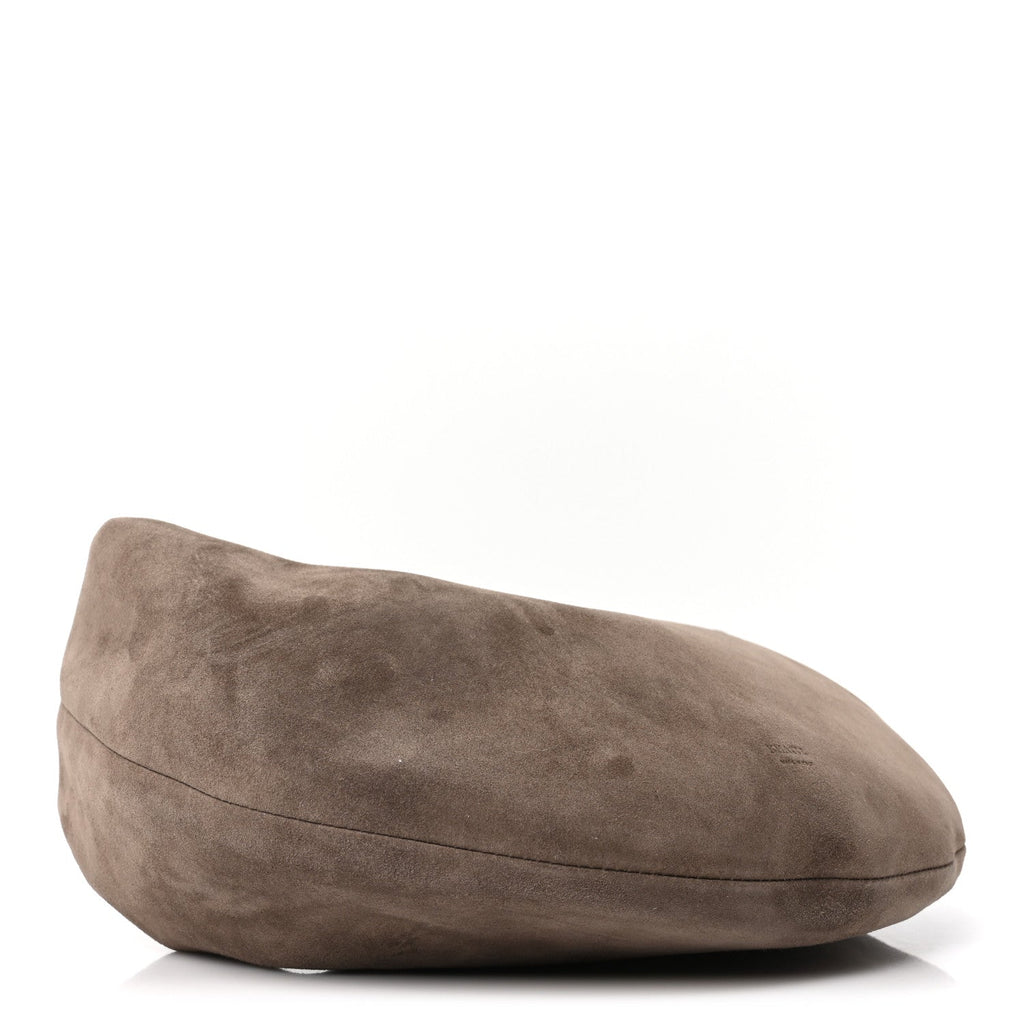 Suede Calfskin Medium Olivia Hobo Toffee