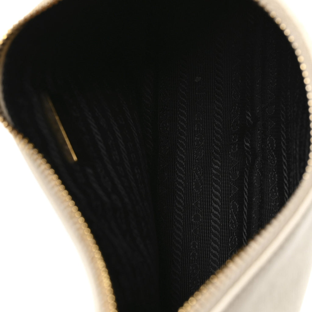 Saffiano Re-Edition 2005 Shoulder Bag White