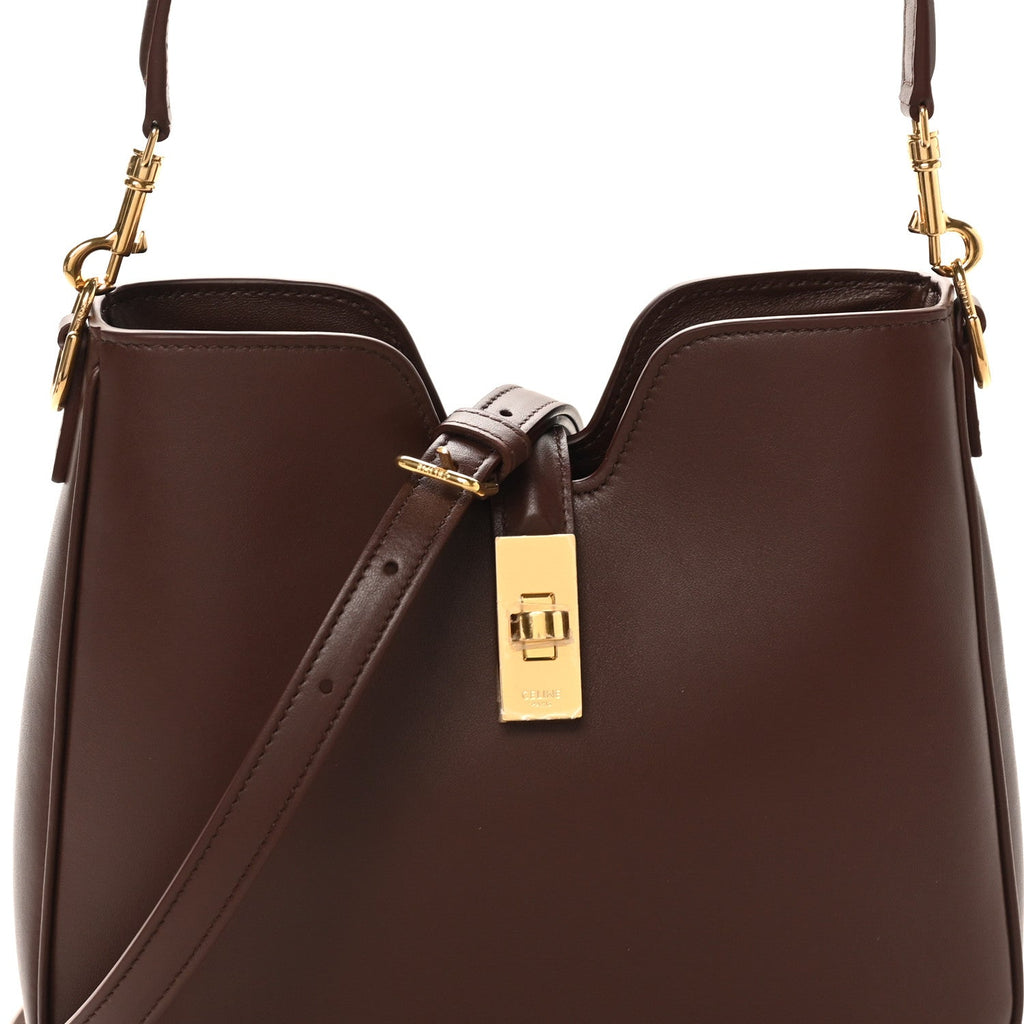 Smooth Calfskin Small Camille 16 Soft Bag Chestnut