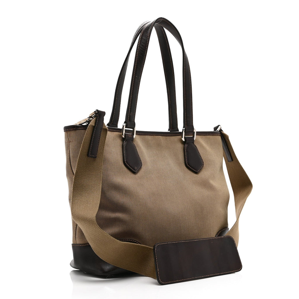 Jacquard Logo Tote Corda Moro