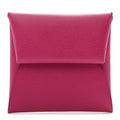 Madame Calfskin Bastia Coin Purse Rose Pourpre