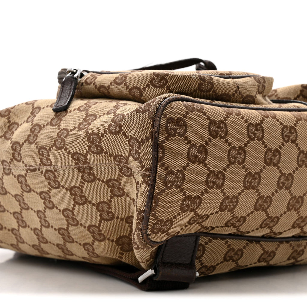 Monogram Backpack Dark Brown