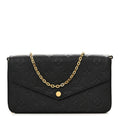 Empreinte Pochette Felicie Chain Wallet Black