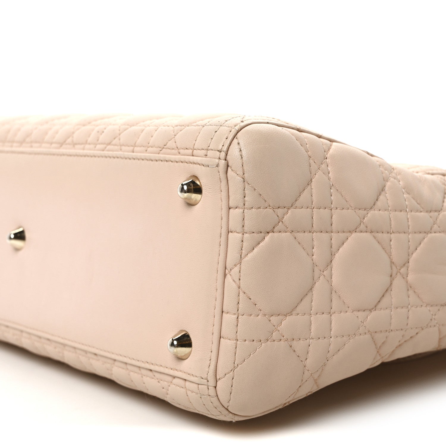 Lambskin Cannage Large Lady Dior Fard