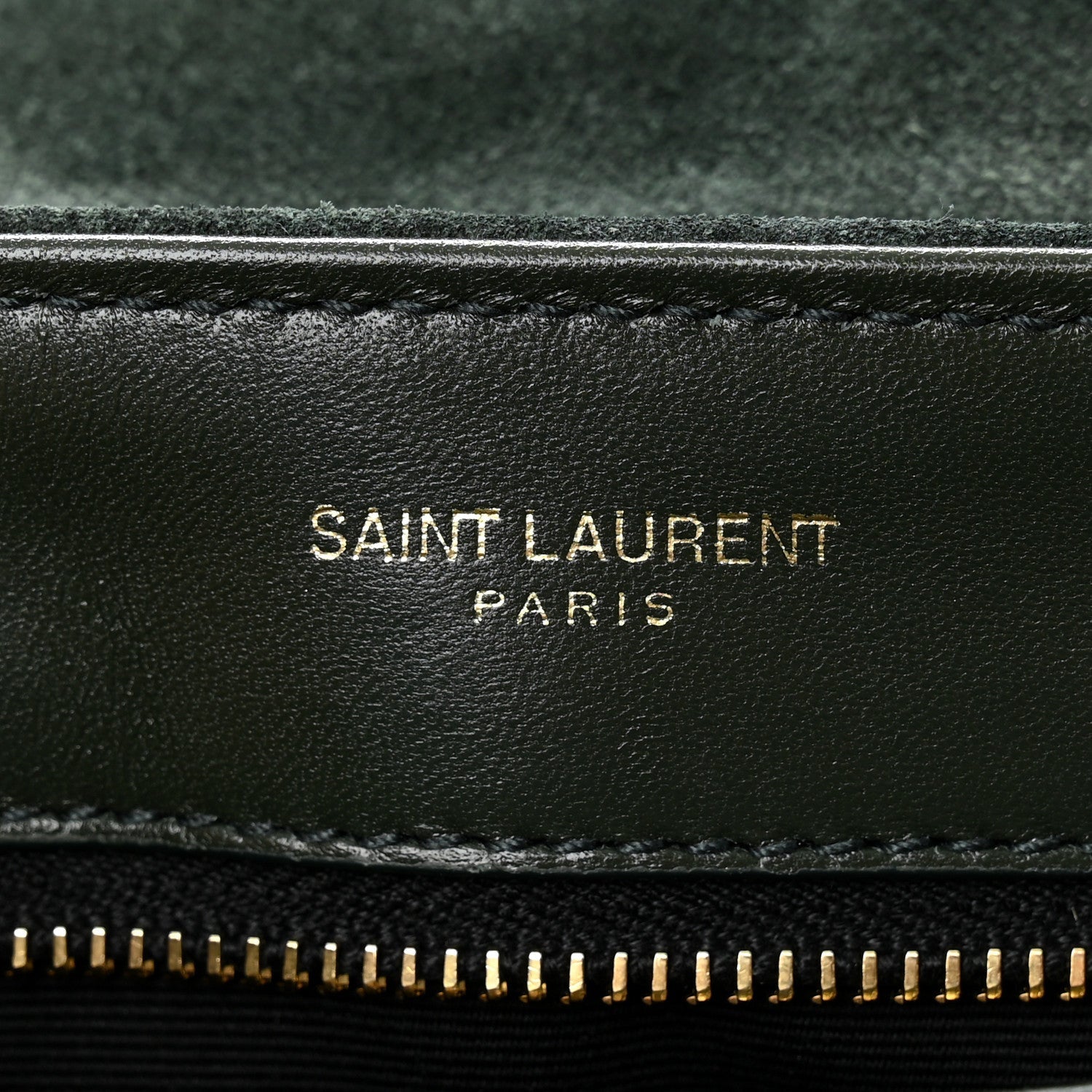 Suede Y Quilted Monogram Toy Loulou Crossbody Bag Dark Forest