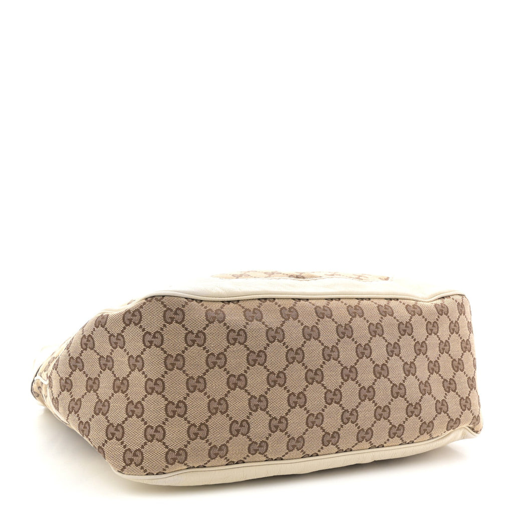 Monogram Medium Charlotte Hobo Off White