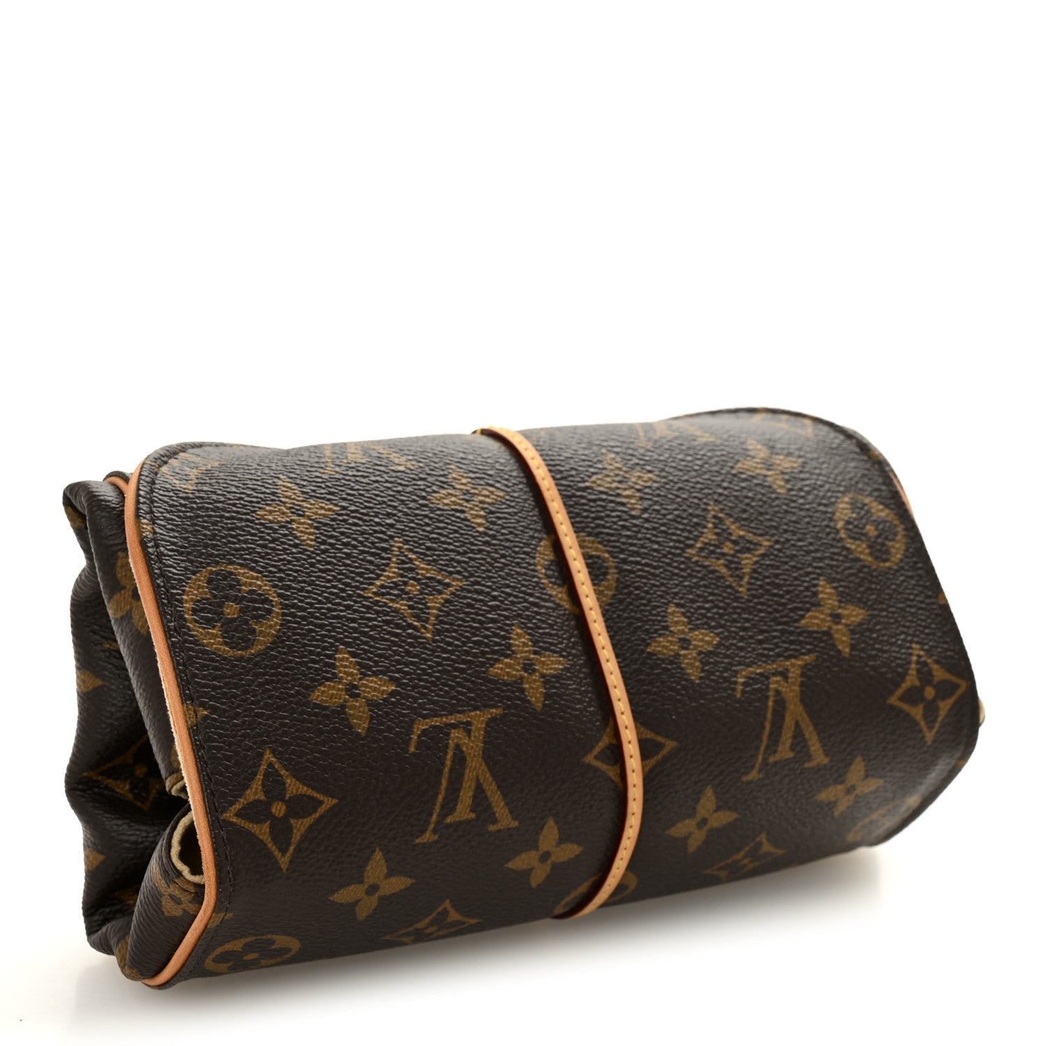 Monogram Jewelry Roll Pouch