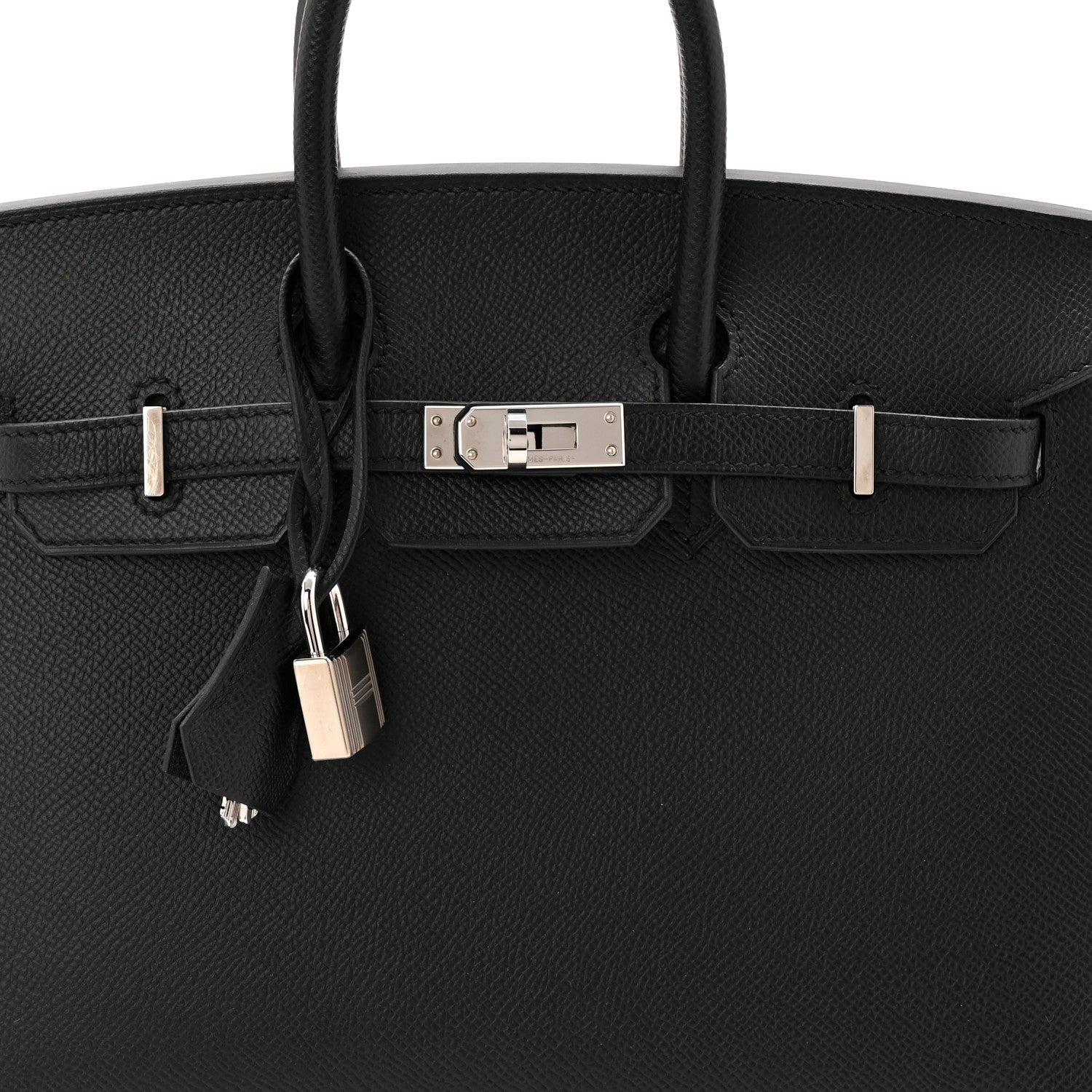 Epsom Birkin Sellier 25 Black