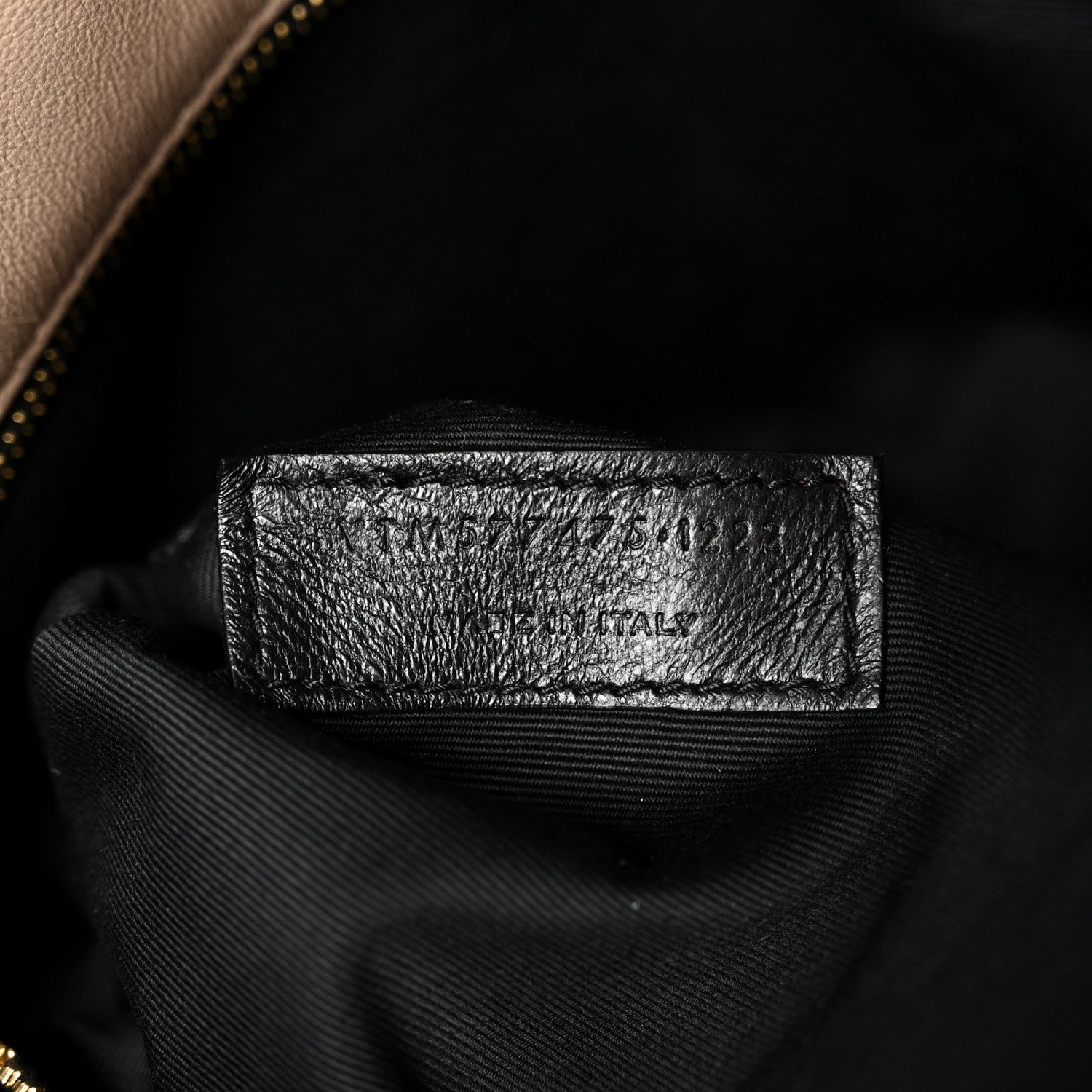Lambskin Quilted Medium Loulou Puffer Monogram Chain Satchel Dark Beige