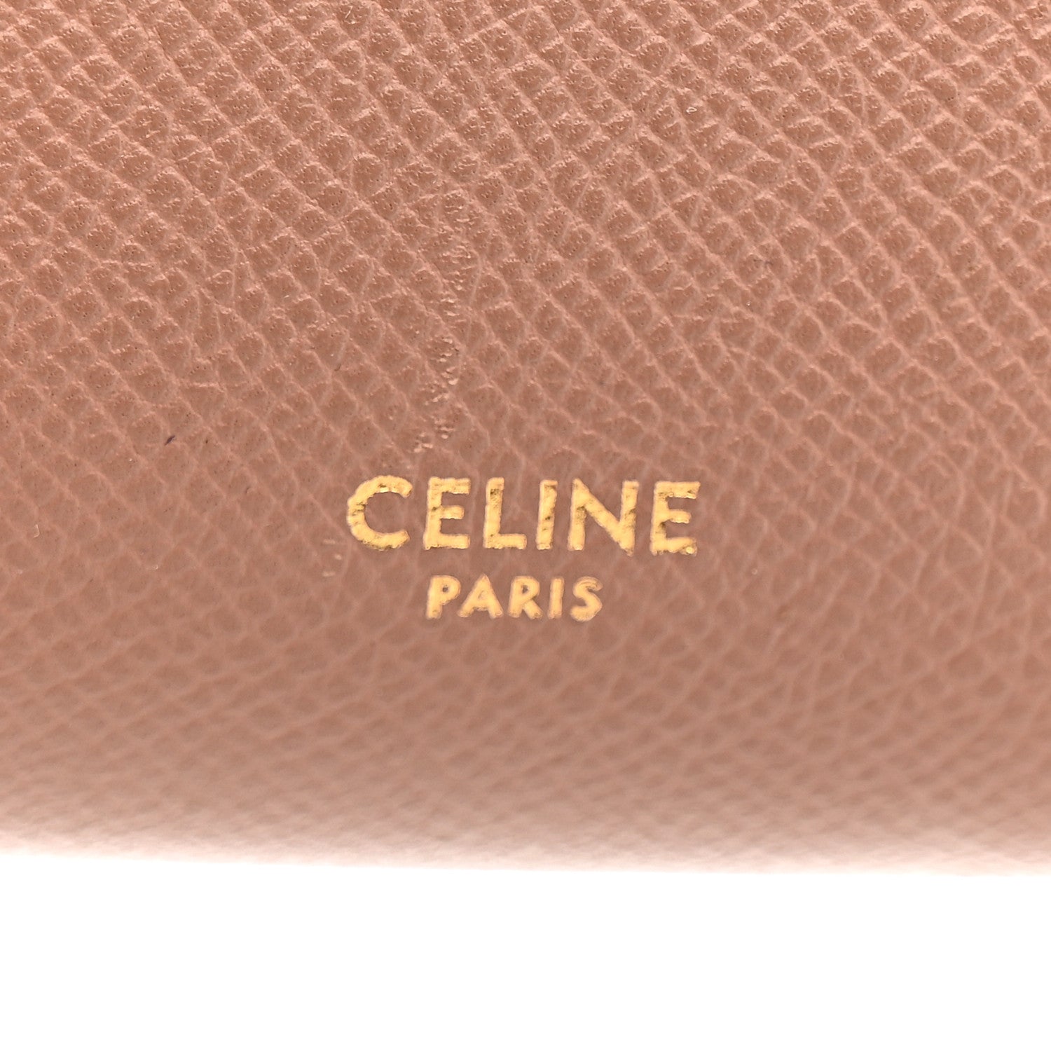 Grained Calfskin Nano Belt Bag Dark Pink