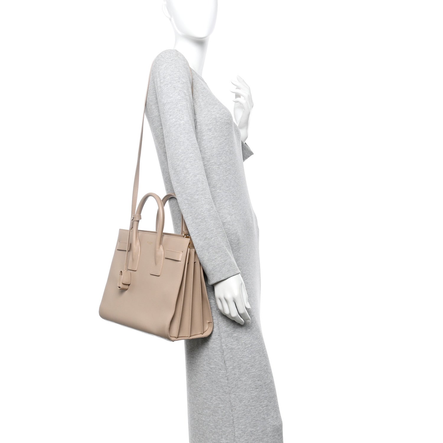 Calfskin Small Sac De Jour Nude Powder