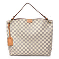 Damier Azur Graceful MM Rose Ballerine