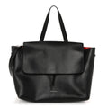 Calfskin Lady Bag Black Flamma