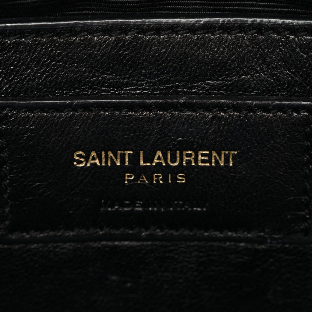 Grain De Poudre Small Monogram Kate Satchel Black
