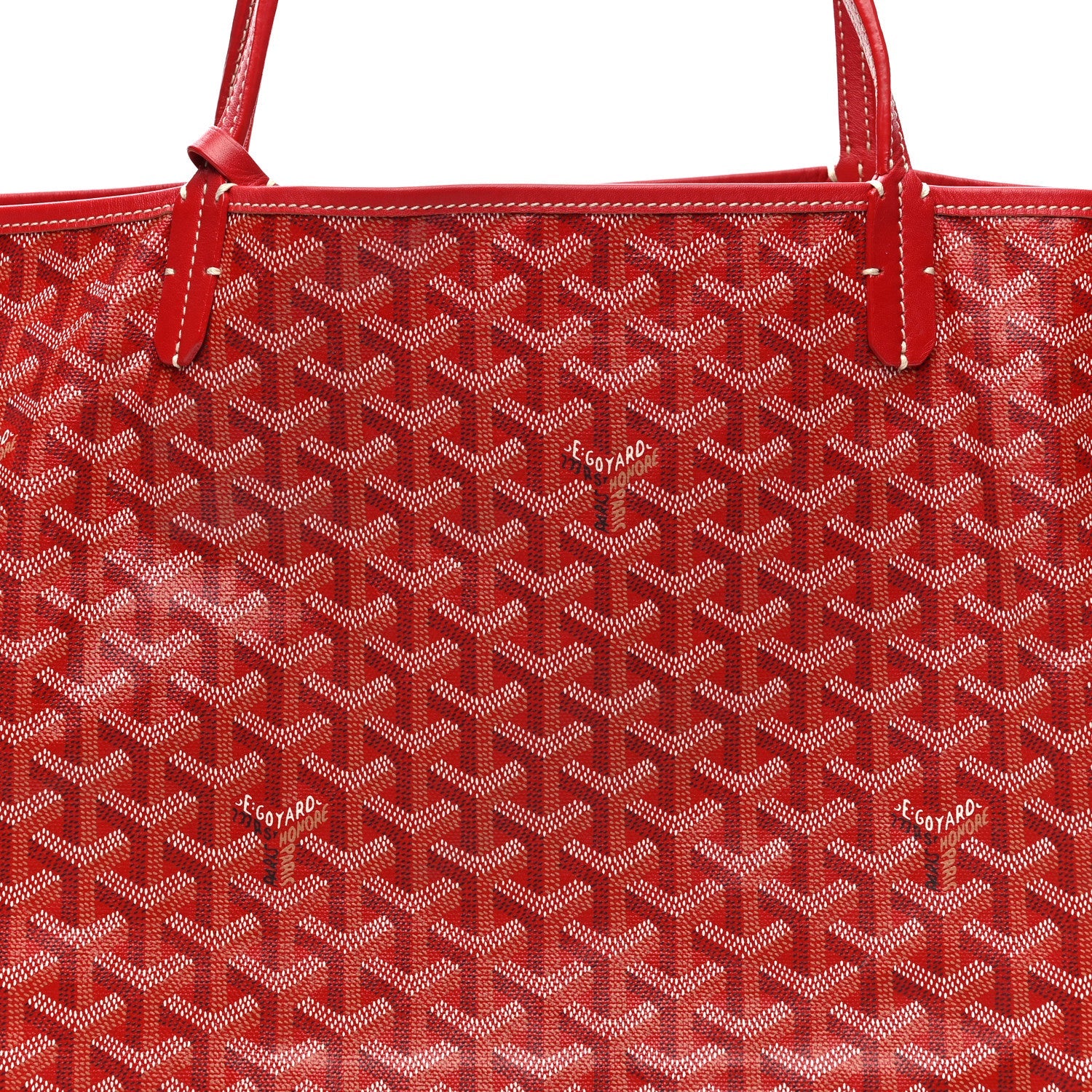 Goyardine Saint Louis GM Red