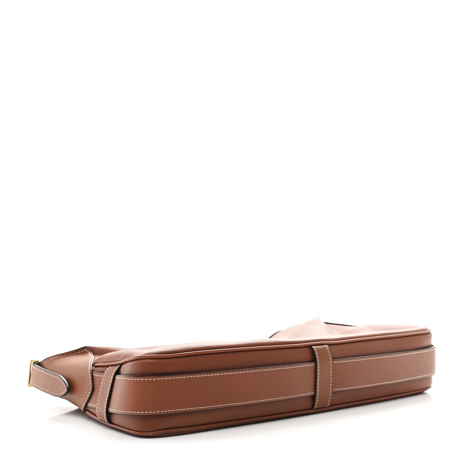 Supple Calfskin Medium Romy Shoulder Bag Tan