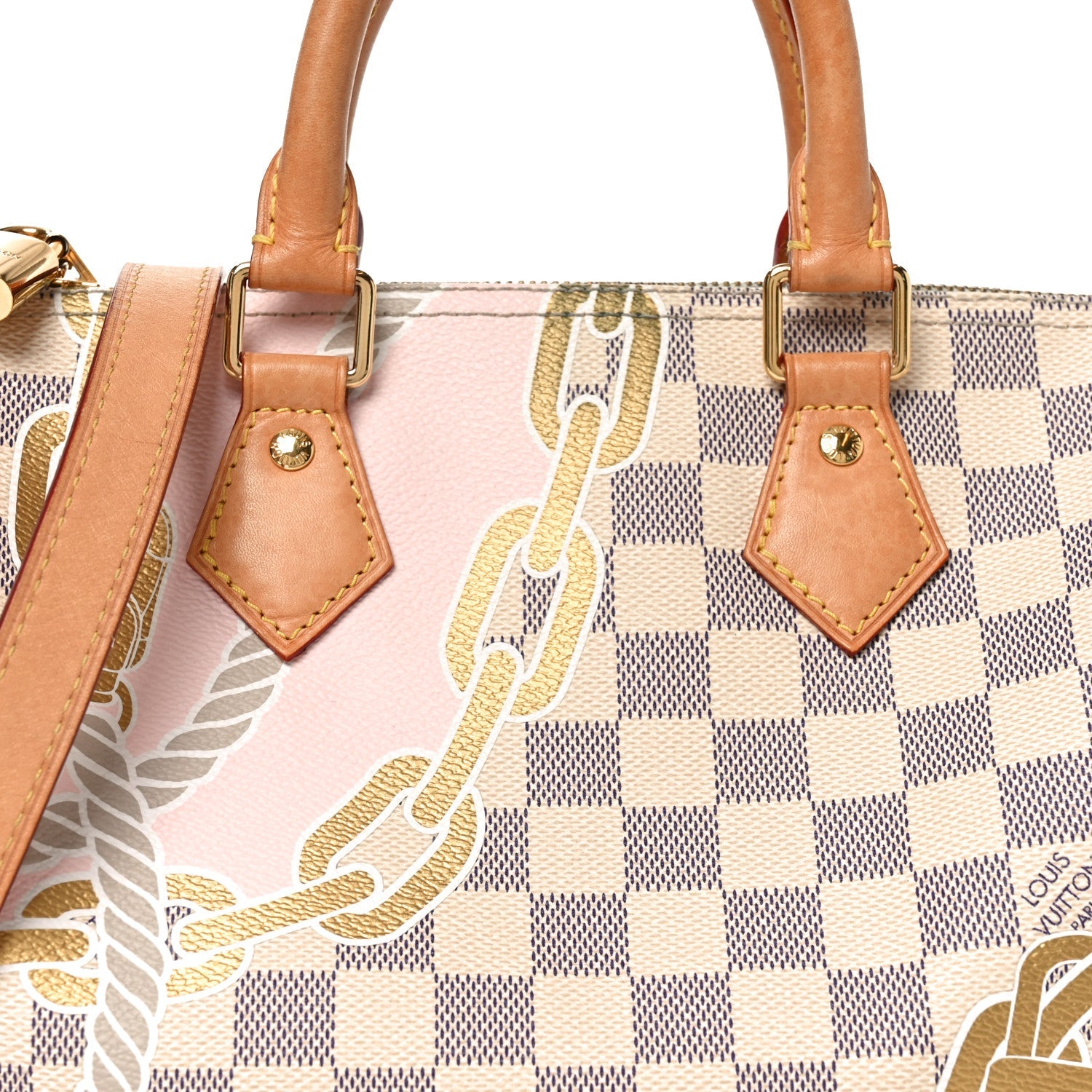 Damier Azur Nautical Speedy Bandouliere 25