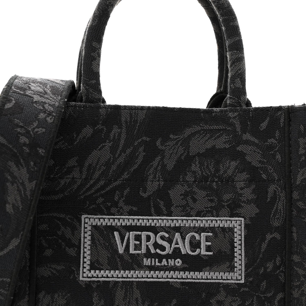 Jacquard Barocco Extra Small Athena Tote Black