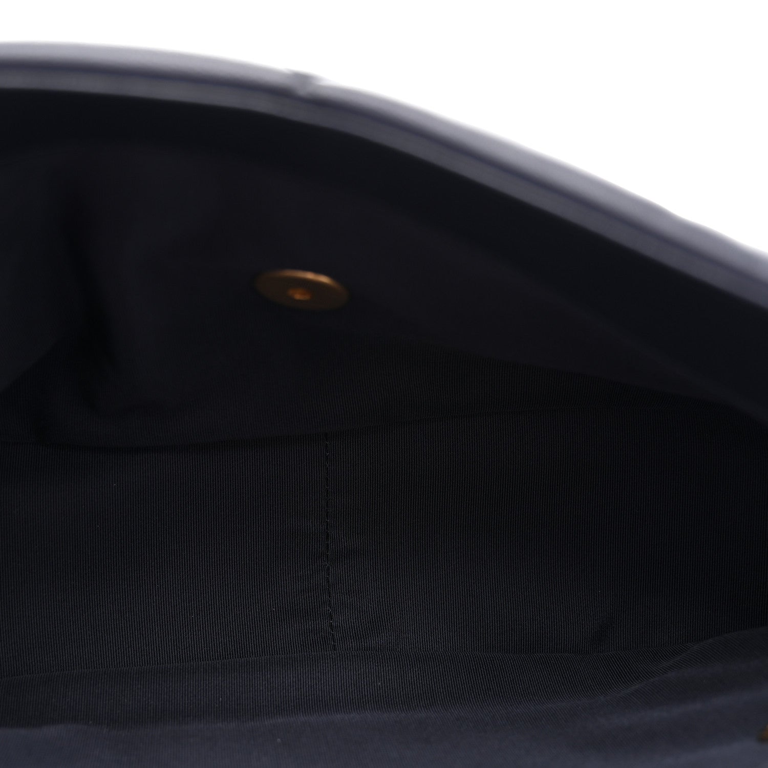 Goatskin Quilted Large Chanel 19 Flap Navy Blue