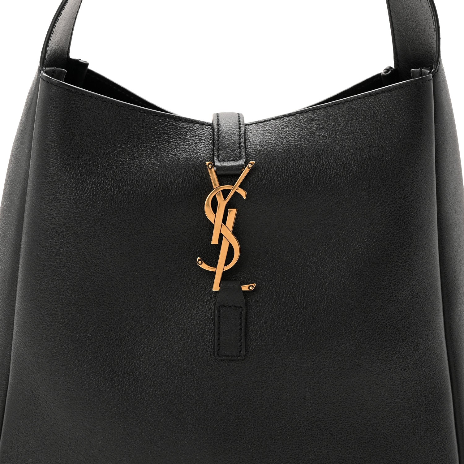 Smooth Calfskin Small Le 5 A 7 Soft Hobo Black