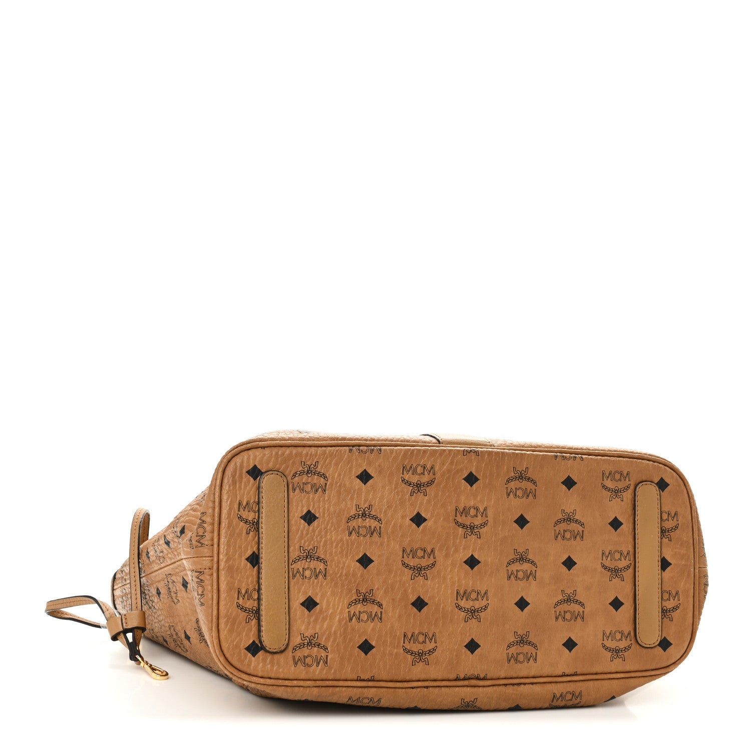Visetos Medium Liz Reversible Shopper Tote Cognac