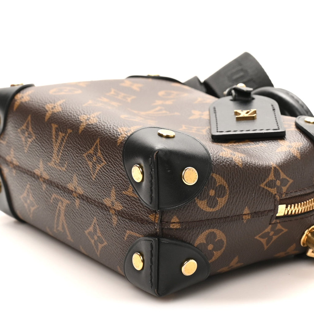 Monogram Petite Malle Souple Black
