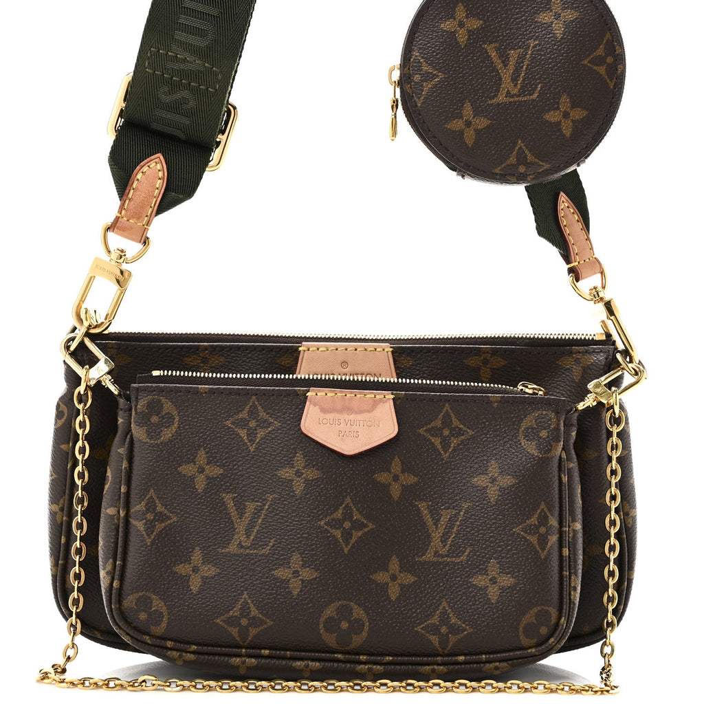 Monogram Multi Pochette Accessories Kaki