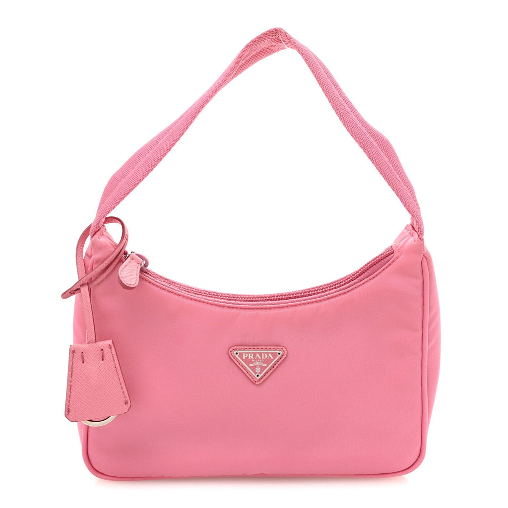 Tessuto Nylon Mini Re-Edition 2000 Bag Begonia