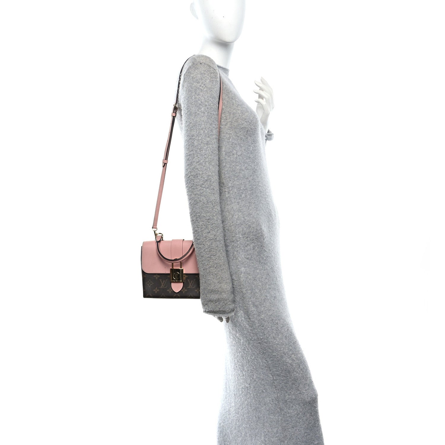 Monogram Locky BB Rose Poudre