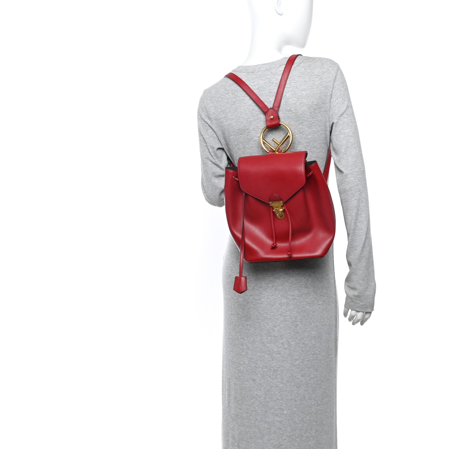 Vitello Cruise F is Fendi Drawstring Backpack Fragola