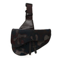 X PETER DOIG Denim Camouflage Saddle Bag Brown