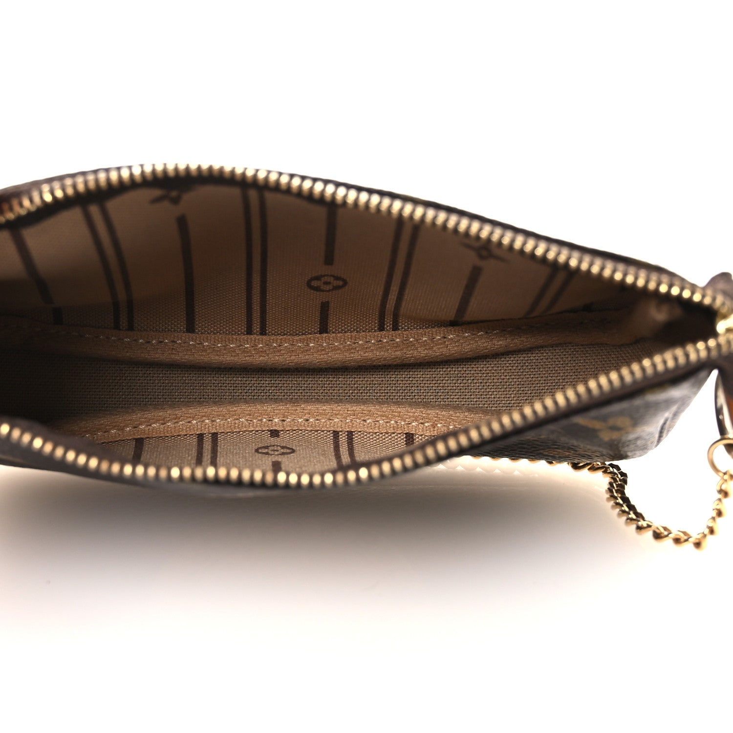 Monogram Complice Trunks and Bags Mini Pochette Accessories Beige